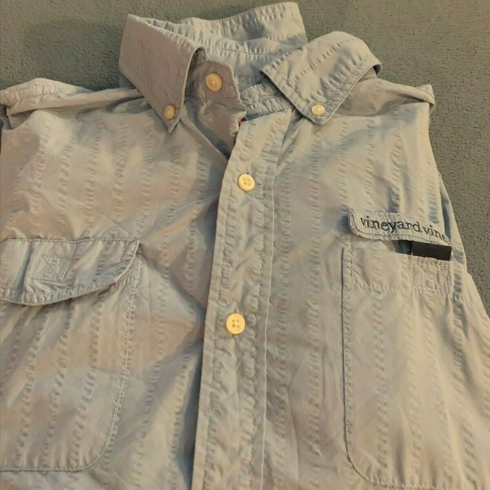 Mens Large Vineyard Vines Harbor Shirt